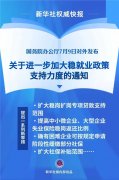 事关稳就业！国办最新印发